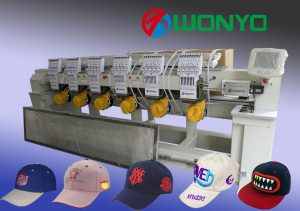 Cap Computerized Embroidery Machine for Tubular / T-Shirt / Finished Garment Embroidery