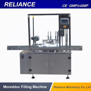 E Liquid and Glass Dropper Bottle Filling Capping Machine